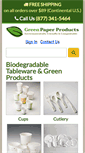 Mobile Screenshot of greenpaperproducts.com